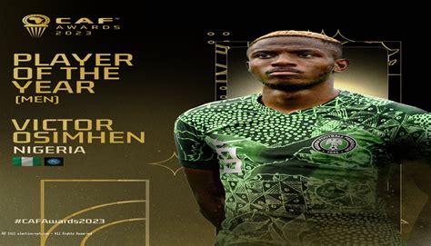 CAFAwards Victor Osimhen Est Le Ballon D Or Africain 2023 Election