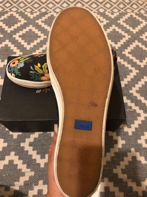 Authentic Keds Rifle Paper Co Slip Ons Womens Fashion Footwear