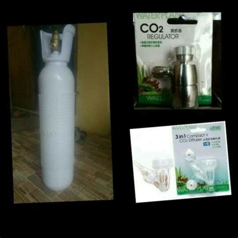 Jual Aquascape Set Paket Tabung Kg Sudah Ada Isi Co Regulator