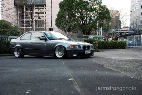 BMW E36 3 Series Grey Deep Dish Stance Slammed Bmw Bmw E36 Bmw E46