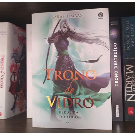 Trono De Vidro Herdeira Do Fogo Vol 3 Sarah J Maas Shopee Brasil