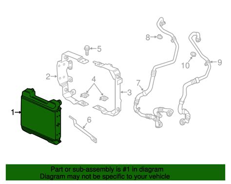 463 500 01 01 Oil Cooler 2013 2018 Mercedes Benz Mercedes Benz Usa