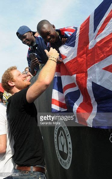 Prince Harry Greets People After The Wheelchair Tennis Finals At The