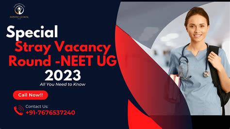 Special Stray Vacancy Round NEET UG 2023