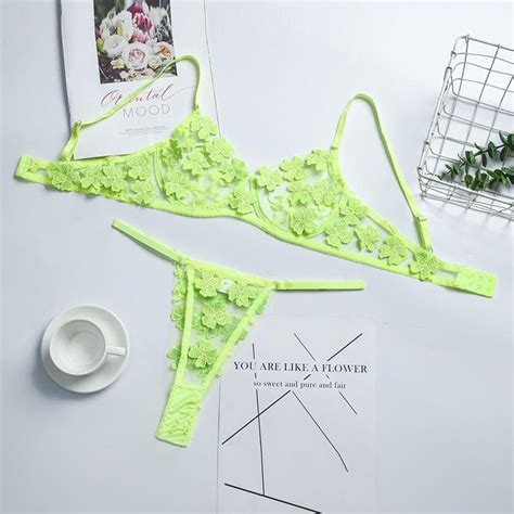 Cheap Tooxika Erotic Lingerie New Multicolor Women S Sexy Flower Embroidery Perspective Fun Suit