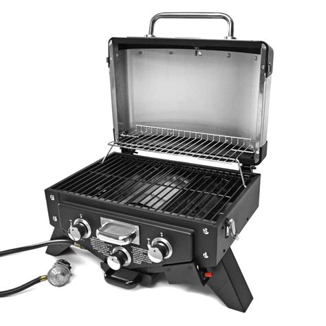 Outdoor Leisure Products 18 Vector 3 Burner Liquid Propane Gas Grill With Smoke Tray Wayfair