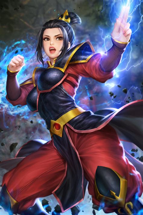 Wallpaper Princess Azula Avatar The Last Airbender Nickelodeon 2d Artwork Drawing Fan