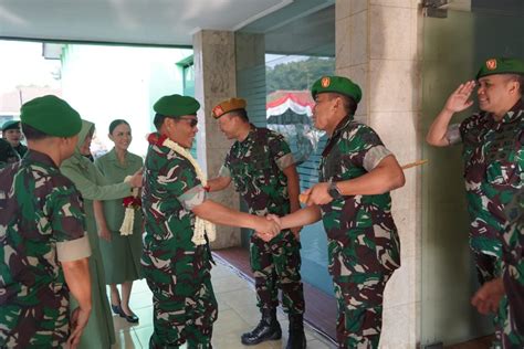 Danrem Tn Menghadiri Undangan Kegiatan Tradisi Korps Pembaretan