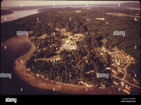 Aerial View Looking Southwest At The Gilberton Area And Bremerton This