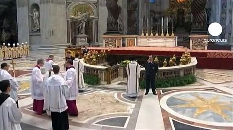 El Papa Francisco En Misa De Inaguraci N En El Vaticano V Deo