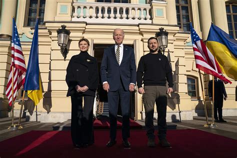 Kyiv Stands President Joe Biden Makes Surprise Visit To Ukraine In