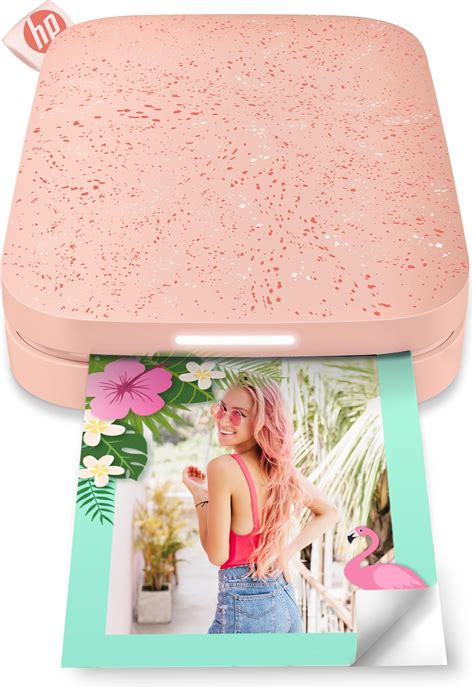 Amazon Hp Sprocket Portable X Instant Photo Printer Luna Pearl