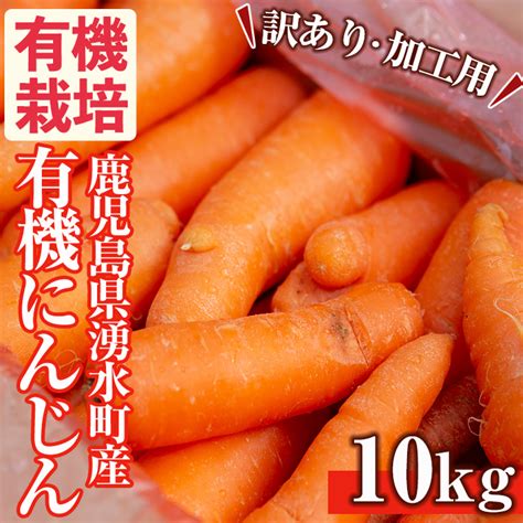 【楽天市場】【ふるさと納税】≪訳あり・数量限定≫湧水町産有機にんじん10kg 国産 九州産 鹿児島産 有機野菜 有機栽培 にんじん 人参