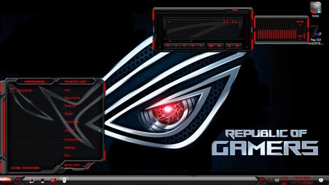 Asus Rog For Windows 10 20h1 20h2 21h1 Custom Theme With Icon Pack