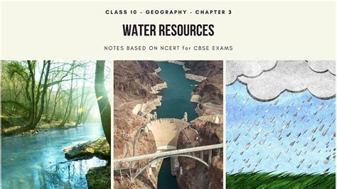 Water Resources Notes Class 10 Geography Social Science Notes