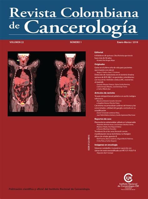 Revista Colombiana De Cancerología