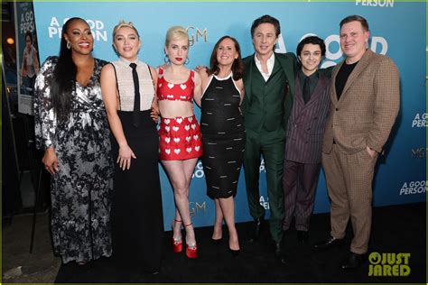 Photo Florence Pugh Grandma Pat Zach Braff More Good Person Nyc