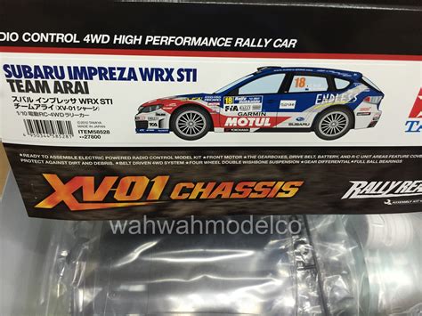 Tamiya 58528 1 10 RC Subaru Impreza WRX STi XV 01 Team Arai WAH WAH