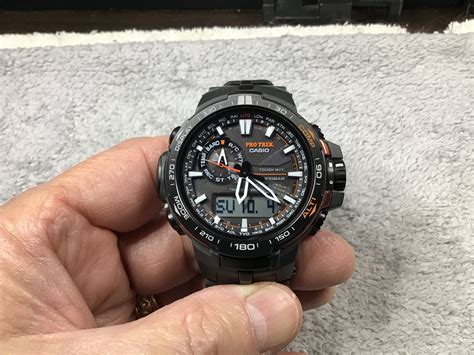 Casio Protrek Prw 6000y Carbon Fiber Strap Solaratomic Great