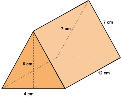 Surface Area Of Triangular Prisms Read Geometry Ck 12 Foundation