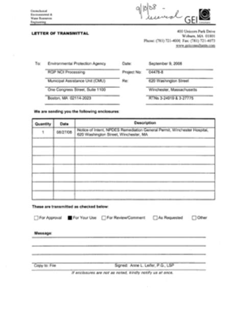 Fillable Online Epa Remediation General Permit Notice Of Intent