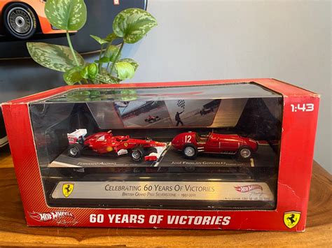 Hot Wheels X Limited Edition Ferrari Celebrating Years Of Victories Pk Hobbies