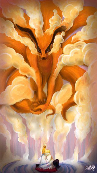 Kyuubi Nine Tailed Fox Naruto Mobile Wallpaper By Milulujacky