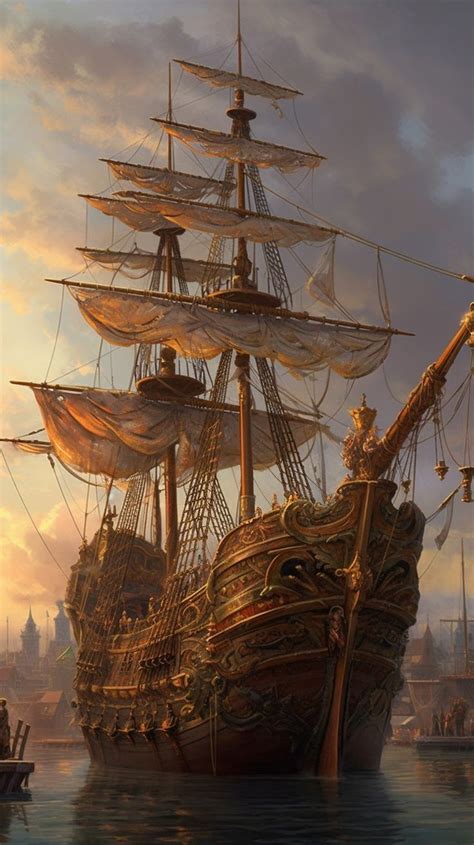 Pin By W On Art Inspiration Pirate Ship Pirate Ship Art Pirate Boats