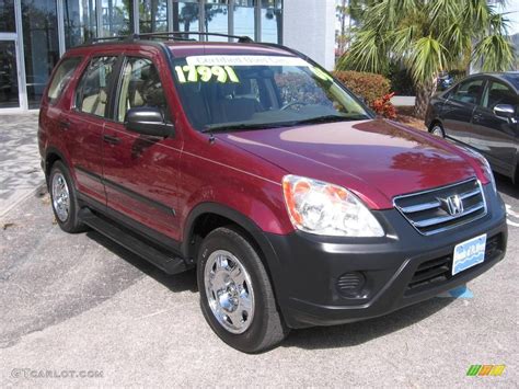 2006 Redondo Red Pearl Honda Cr V Lx 1105914 Photo 3