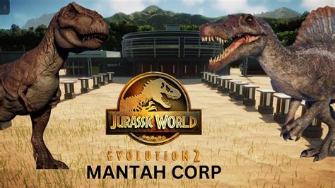 Building Mantah Corp Island In Jurassic World Evolution 2 Youtube