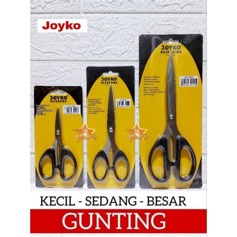 Jual Gunting Joyko Original Scissors Pemotong Kertas Atk Joyko