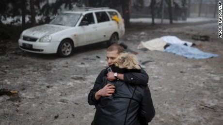 Ukrainian Civilians Despair As Fighting Rages Cnn Video