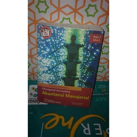 Jual MANAGERIAL ACCOUNTING AKUNTANSI MANAJERIAL BUKU 1 EDISI 8 HANSEN