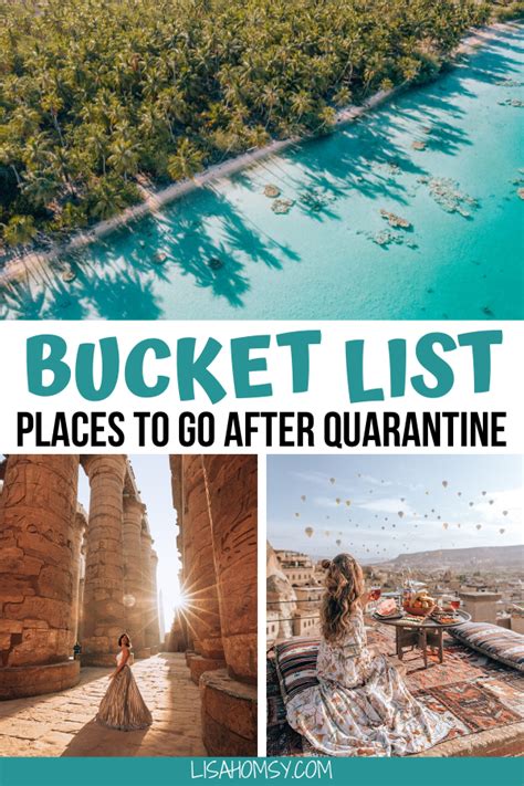 7 Bucket List Places to Travel After Quarantine - Lisa Homsy