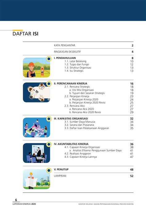 Laporan Kinerja Kanwil Banten Tahun 2020 PT Integra Cipta Kreasi