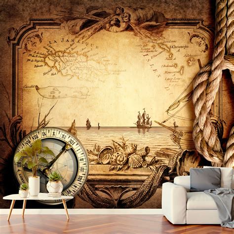 Vintage Nautical Wallpaper