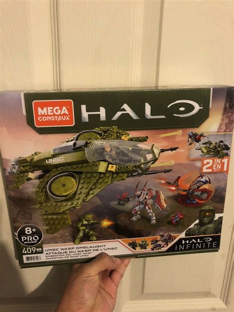 Mega Construx Halo Infinite Unsc Wasp Onslaught Building Play Set Gyg