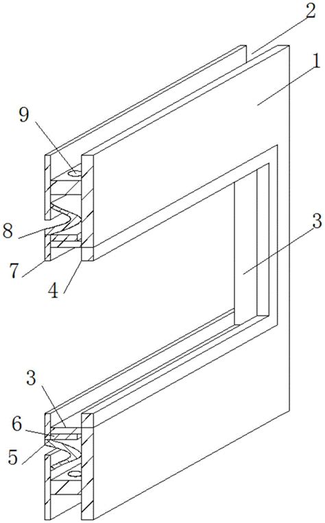 一种方便安装的建筑幕墙结构的制作方法