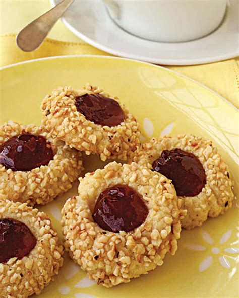 Thumbprint Cookies Martha Stewart