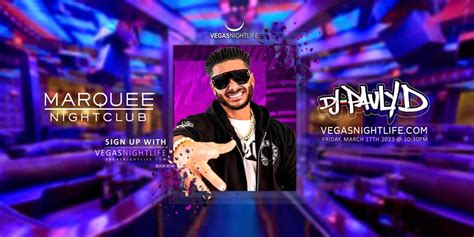 Dj Pauly D Marquee Nightclub Vegas Party Friday Clubzone