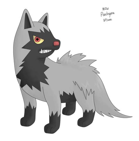 261 Poochyena by pokemon-countdown on DeviantArt