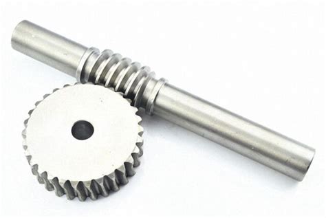 15 Modulus 40 Teeth Worm Gear 10mm Hole And Shaft For Drive Gearbox