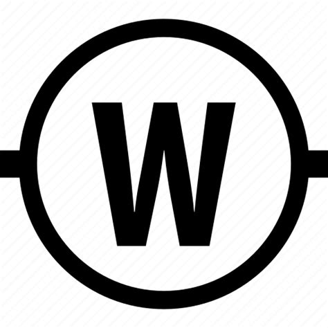 Wattmeter Symbol