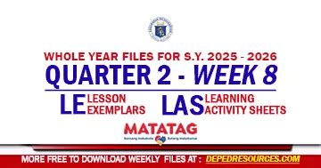 updated quarter  week  lesson exemplars le  learning activity