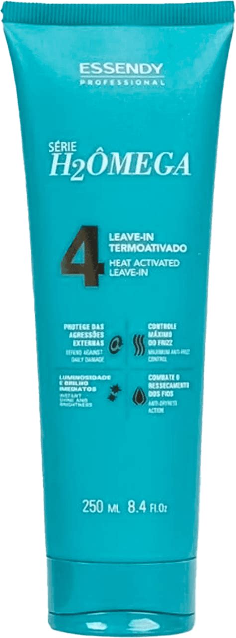 Kit Série H2Ômega Shampoo Máscara Condicionador e Leave in 250ml