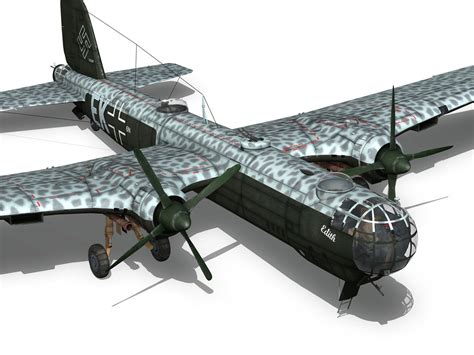 Heinkel He 177 Greif 6NEK 3D Model CGTrader