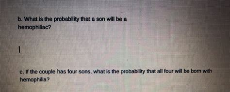 Solved A Man With Hemophilia A Recessive Sex Linked Chegg