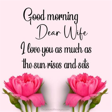 Best 60 Romantic Good Morning Messages For Wife