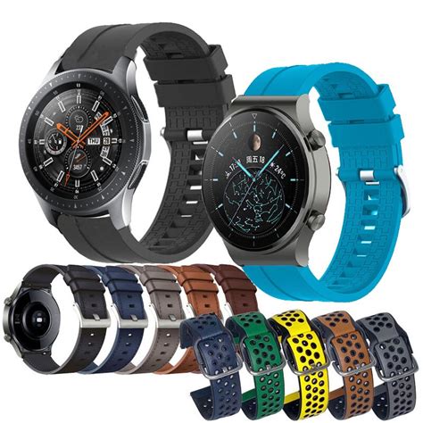 Bracelet De Montre En Cuir De Silicone Pour Huawei Watch Gt Pro