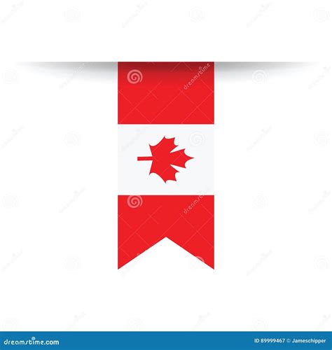 Canada Flag Stock Vector Illustration Of Patriotic Graphic 89999467